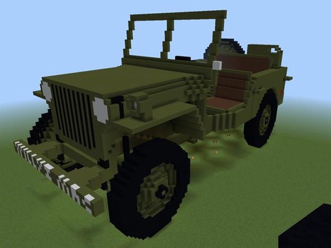 我的世界怎么做装甲车