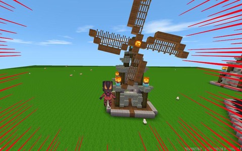 迷你世界风车怎么建设[图1]