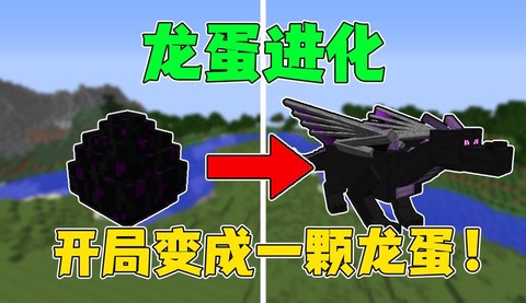 我的世界末影龙的蛋怎么拿